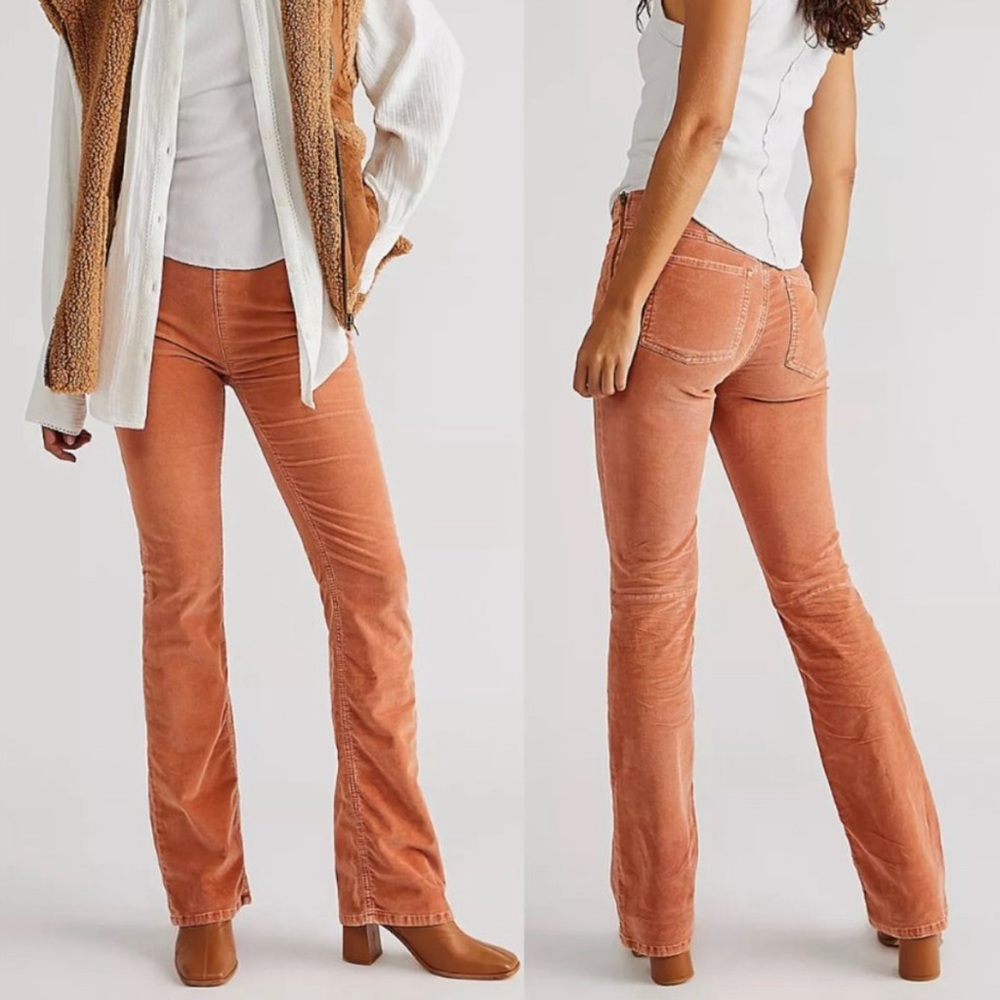 Free People NWT Jenny Skinny flare- 27”